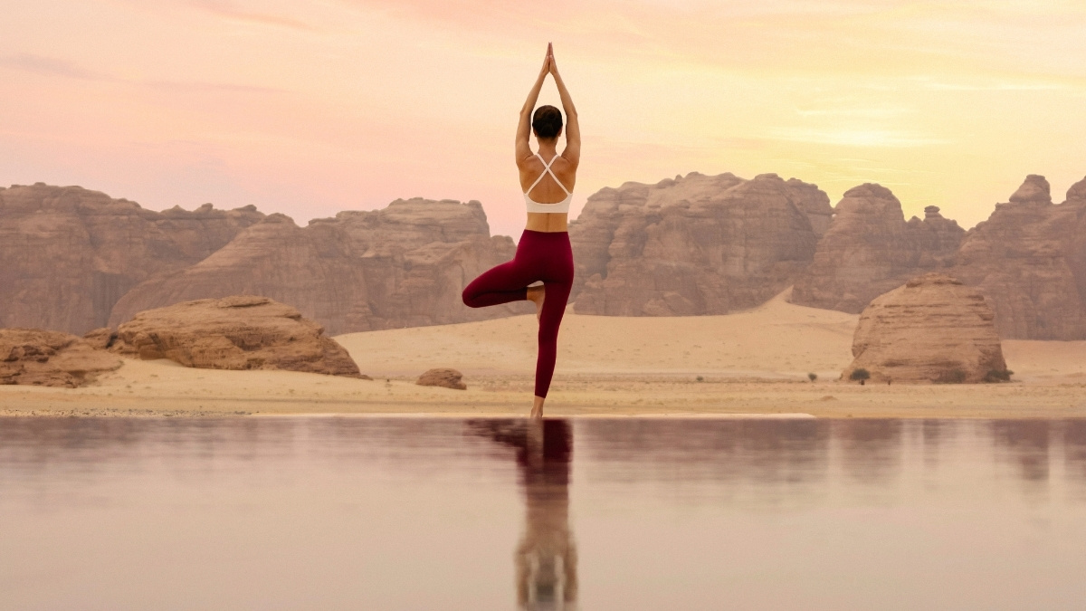 AlUla Wellness Festival Yoga in AlUla Wellness Festival